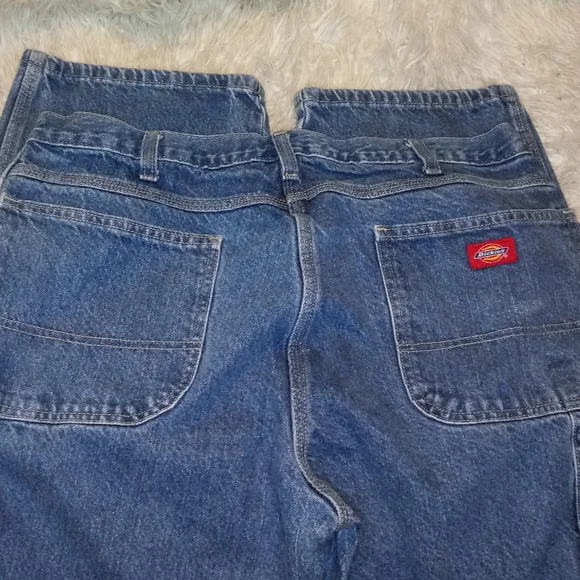 Dickies Relaxed Fit Carpenter Denim Jeans Size 36X32